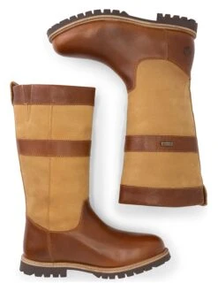 Leren Laarzen "Denmark" Lichtbruin -Gstar Kleding Winkel travelin leren laarzen denmark lichtbruin 3