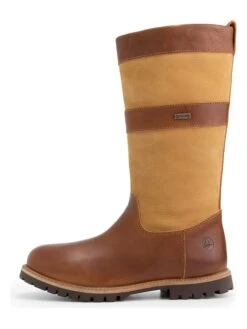 Leren Laarzen "Denmark" Lichtbruin -Gstar Kleding Winkel travelin leren laarzen denmark lichtbruin 4