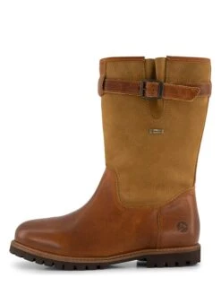 Leren Laarzen "Finland" Lichtbruin -Gstar Kleding Winkel travelin leren laarzen finland lichtbruin 2