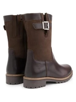 Leren Laarzen "Gyland" Bruin -Gstar Kleding Winkel travelin leren laarzen gyland bruin 1