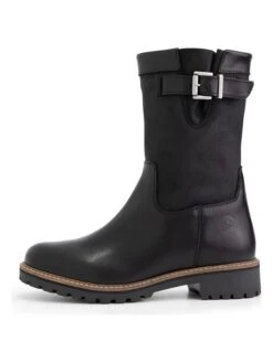 Leren Laarzen "Gyland" Zwart -Gstar Kleding Winkel travelin leren laarzen gyland zwart 4