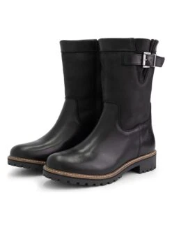 Leren Laarzen "Gyland" Zwart -Gstar Kleding Winkel travelin leren laarzen gyland zwart 5