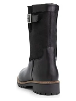 Leren Laarzen "Gyland" Zwart -Gstar Kleding Winkel travelin leren laarzen gyland zwart 7