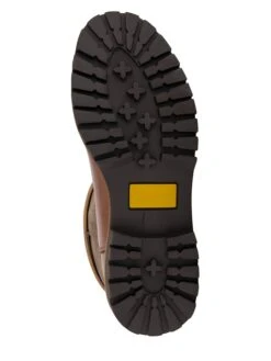 Leren Laarzen "Konstanz" Bruin -Gstar Kleding Winkel travelin leren laarzen konstanz bruin 4