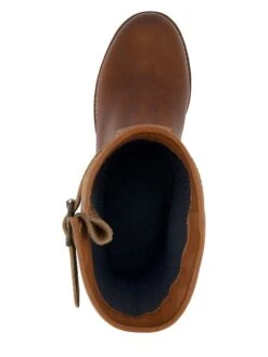 Leren Laarzen "Konstanz" Lichtbruin -Gstar Kleding Winkel travelin leren laarzen konstanz lichtbruin 3