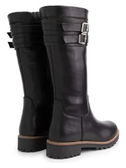 Leren Laarzen "Solstad" Zwart -Gstar Kleding Winkel travelin leren laarzen solstad zwart 1