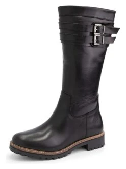 Leren Laarzen "Solstad" Zwart -Gstar Kleding Winkel travelin leren laarzen solstad zwart 6