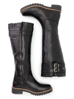 Leren Laarzen "Stavanger" Zwart -Gstar Kleding Winkel travelin leren laarzen stavanger zwart 3