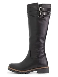 Leren Laarzen "Stavanger" Zwart -Gstar Kleding Winkel travelin leren laarzen stavanger zwart 4