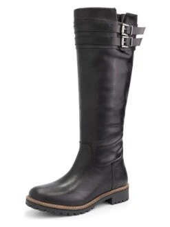 Leren Laarzen "Stavanger" Zwart -Gstar Kleding Winkel travelin leren laarzen stavanger zwart 6