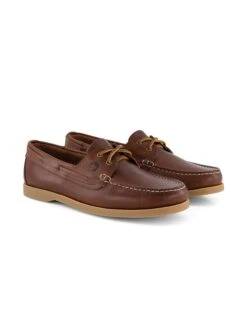 Leren Mocassins "Exmouth" Lichtbruin -Gstar Kleding Winkel travelin leren mocassins exmouth lichtbruin 1