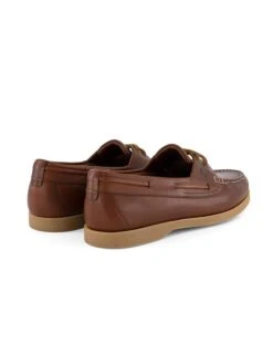 Leren Mocassins "Exmouth" Lichtbruin -Gstar Kleding Winkel travelin leren mocassins exmouth lichtbruin 3