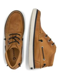 Leren Mocassins "Helford" Lichtbruin -Gstar Kleding Winkel travelin leren mocassins helford lichtbruin 5