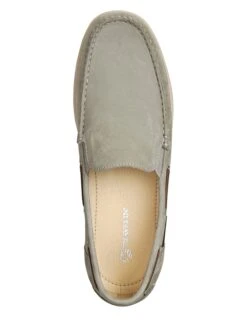 Leren Mocassins "Seatown" Grijs -Gstar Kleding Winkel travelin leren mocassins seatown grijs 3