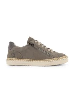Leren Sneakers "Arras" Grijs -Gstar Kleding Winkel travelin leren sneakers arras grijs 1