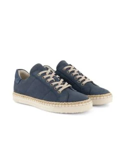 Leren Sneakers "Caen" Blauw -Gstar Kleding Winkel travelin leren sneakers caen blauw 2