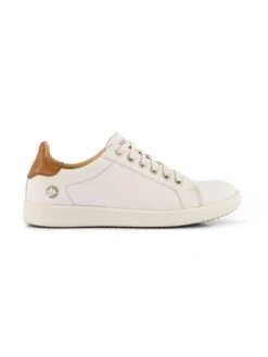 Leren Sneakers "Metz" Crème -Gstar Kleding Winkel travelin leren sneakers metz creme 1