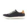 Leren Sneakers "Metz" Donkerblauw