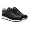 Leren Sneakers "Rennes" Zwart -Gstar Kleding Winkel travelin leren sneakers rennes zwart