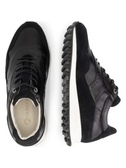 Leren Sneakers "Rennes" Zwart -Gstar Kleding Winkel travelin leren sneakers rennes zwart 3