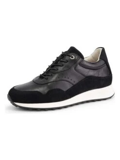 Leren Sneakers "Rennes" Zwart -Gstar Kleding Winkel travelin leren sneakers rennes zwart 6