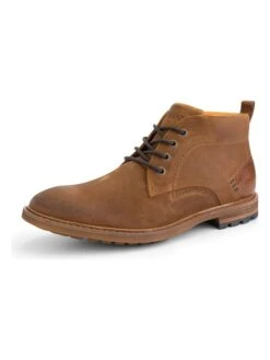 Leren Veterschoenen "Fulbeck" Lichtbruin -Gstar Kleding Winkel travelin leren veterschoenen fulbeck lichtbruin 6