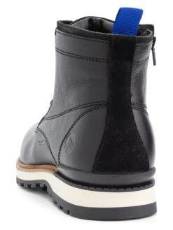 Leren Veterschoenen "Mosvoll" Zwart -Gstar Kleding Winkel travelin leren veterschoenen mosvoll zwart 7