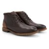 Leren Veterschoenen "Welbourn" Bruin -Gstar Kleding Winkel travelin leren veterschoenen welbourn bruin