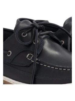 Mocassins "Seaton" Zwart -Gstar Kleding Winkel travelin mocassins seaton zwart 10