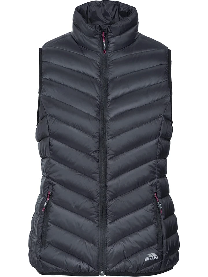 TRESPASS Donsbodywarmer "Giana" Zwart 3 TRESPASS Donsbodywarmer "Giana" Zwart