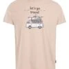 TRESPASS Shirt "Motorway" Beige