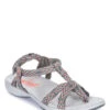 TRESPASS Trekkingsandalen "Hueco" Grijs/meerkleurig -Gstar Kleding Winkel trespass trekkingsandalen hueco grijs meerkleurig