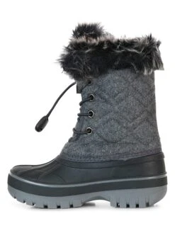 TRESPASS Winterboots "Aine" Grijs -Gstar Kleding Winkel trespass winterboots aine grijs 2