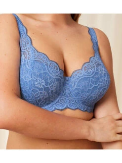 Triumph Voorgevormde Beha "Amourette" Blauw -Gstar Kleding Winkel triumph voorgevormde beha amourette blauw 2