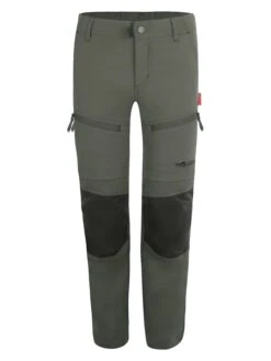 TROLLKIDS Afritstrekkingbroek "Nordfjord" - Regular Fit - Kaki