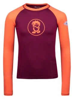 TROLLKIDS Badeshirt "Kvalvika" Paars