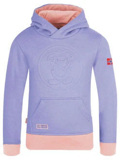 TROLLKIDS Hoodie "Lillehammer" Paars