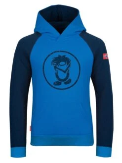 TROLLKIDS Hoodie "Stavanger" Blauw/donkerblauw