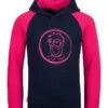 TROLLKIDS Hoodie "Stavanger" Donkerblauw/roze -Gstar Kleding Winkel trollkids hoodie stavanger donkerblauw roze
