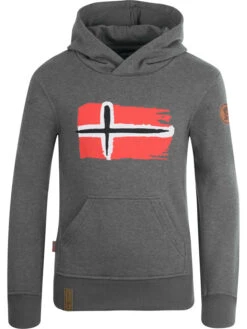 TROLLKIDS Hoodie "Trondheim" Grijs