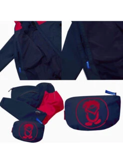 TROLLKIDS Regenjas "Bergen" Donkerblauw -Gstar Kleding Winkel trollkids regenjas bergen donkerblauw 3