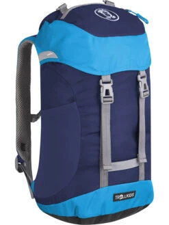 TROLLKIDS Rugzak "Fjell S" Donkerblauw/lichtblauw - (B)23 X (H)36 X (D)14 Cm