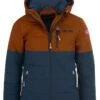 TROLLKIDS Ski-/snowboardjas "Hemsedal" Bruin/donkerblauw