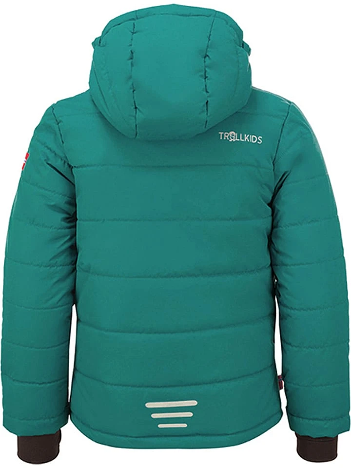 TROLLKIDS Ski-/snowboardjas "Hemsedal" Groen/roze 4 TROLLKIDS Ski-/snowboardjas "Hemsedal" Groen/roze - Afbeelding 2