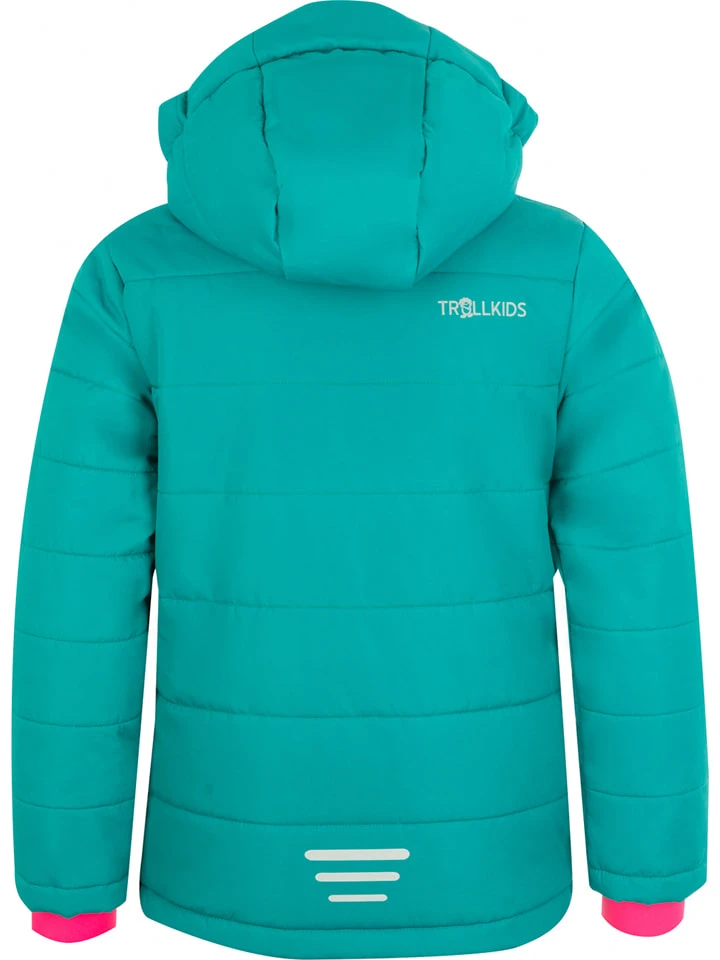 TROLLKIDS Ski-/snowboardjas "Hemsedal XT" Groen/roze 4 TROLLKIDS Ski-/snowboardjas "Hemsedal XT" Groen/roze - Afbeelding 2