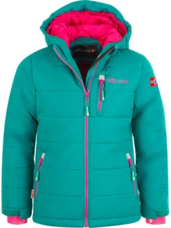 TROLLKIDS Ski-/snowboardjas "Hemsedal XT" Groen/roze