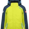 TROLLKIDS Ski-/snowboardjas "Holmenkollen Pro" Geel/donkerblauw