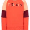 TROLLKIDS Sweatshirt "Trollfjord" Oranje -Gstar Kleding Winkel trollkids sweatshirt trollfjord oranje