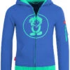 TROLLKIDS Sweatvest "Sortland" Blauw/groen -Gstar Kleding Winkel trollkids sweatvest sortland blauw groen