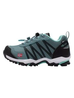 TROLLKIDS Trekkingschoenen "Trolltunga Hiker Low" Grijs/turquoise